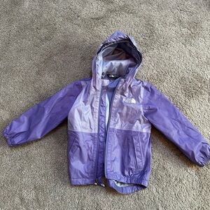 The North Face Kids Purple windbreaker 2T